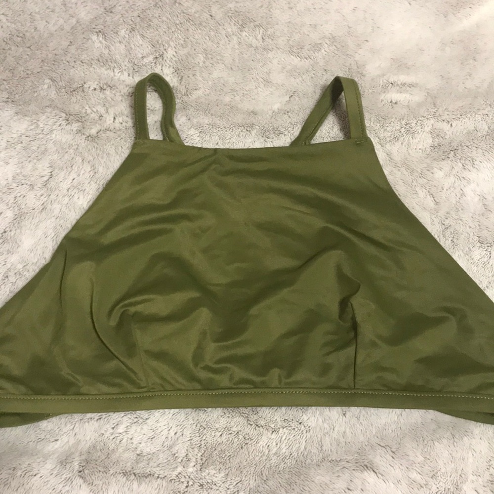 Halter bikini top